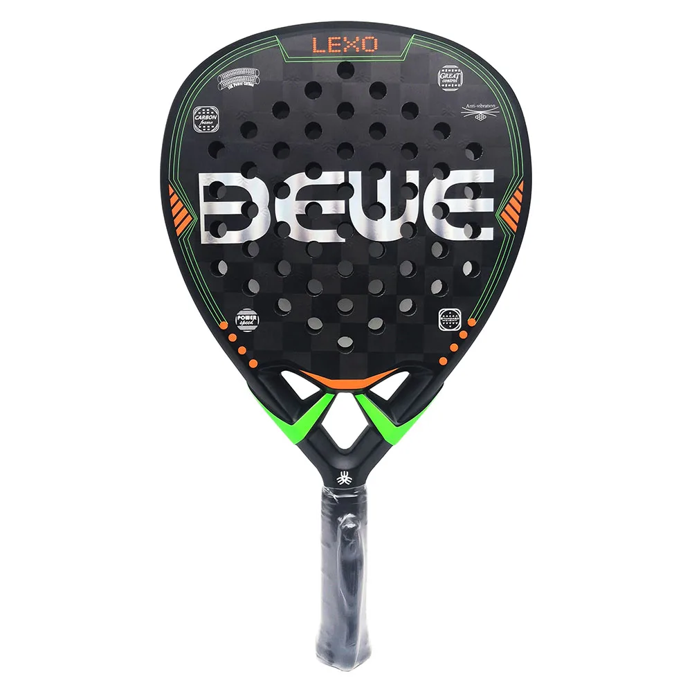 Китай производитель BEWE для игры в теннис BTR-4026 мягкой EVA волокна углерода 3K 12K 18K пользовательские падел ракетка для настольного тенниса