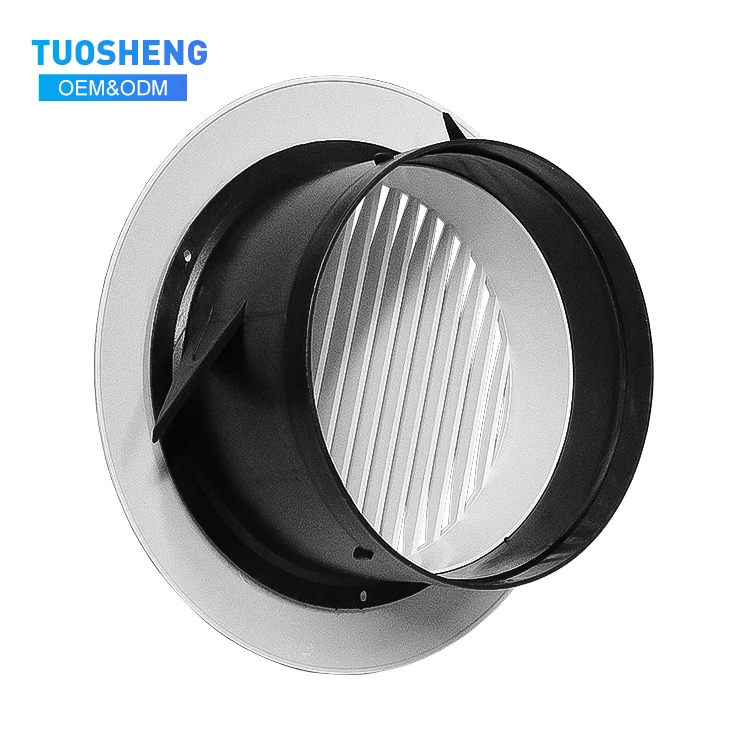 New Style Outlet Vent Cover Shutter Vent Roof Kitchen Ceiling Air Grille Condition Plastic