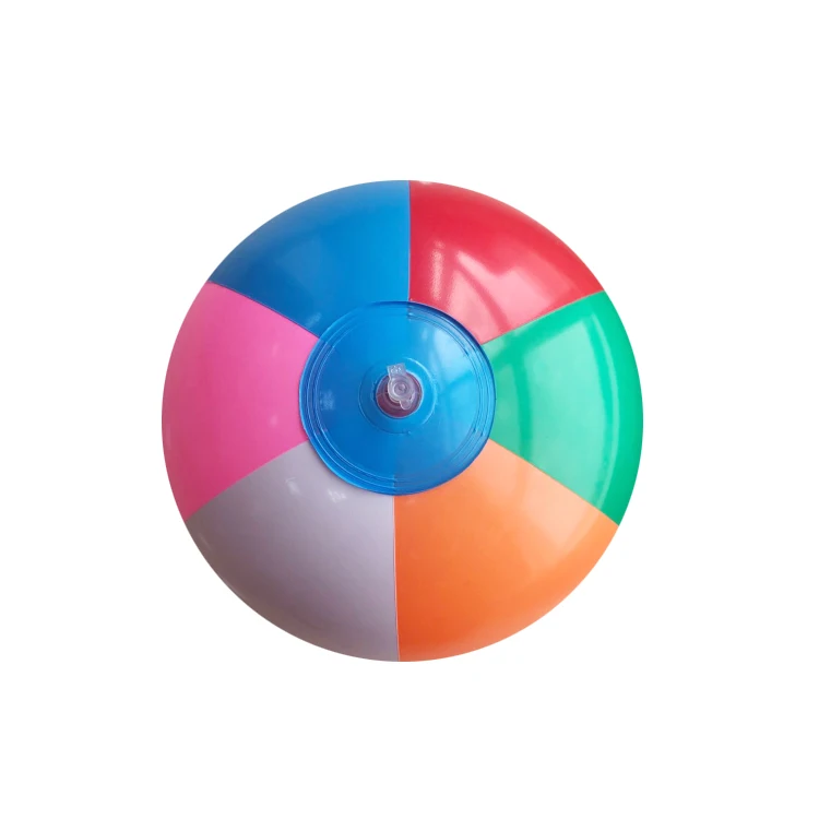 Promotional Mega Custom Print Color and logo 60cm Plastic Blow up Inflatable Beach Snow Ball Set