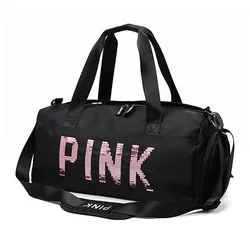 Large Capacity Travel  Waterproof sport bag for gym Travel Duffel bag travel pouch Waterproof denim tote bags