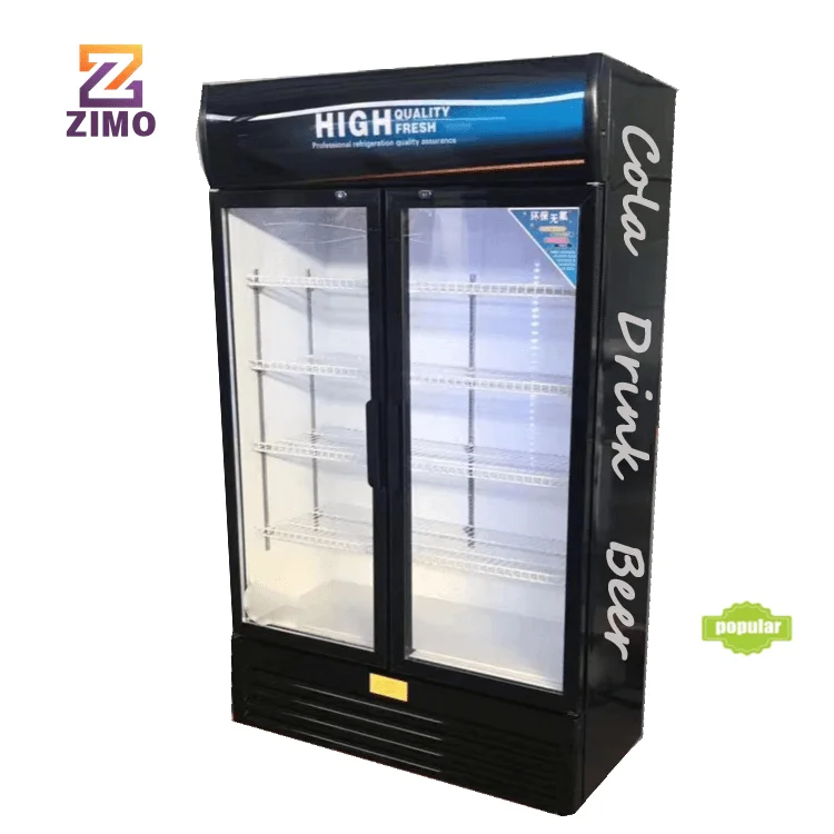 2 Glass Door Upright Vertical Type Display Fridge Cooler For Beverage   Hf15b77d2aa0c4c0bbe3bc6a115e20855J 