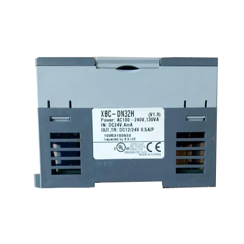 New Original XBC-DN32H LS XGB series PLC main unit with 32 I/O points. It supports high-speed logic operation, programmable control and network communication functions. Featuring compact structure, stable performance