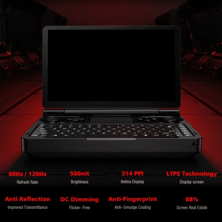 GPD WIN Mini 7 Inch AMD 7840U 32GB+2TB Touch Screen Laptop