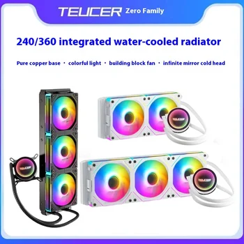 TEUCER NA-360 簡易水冷 白 TEUCER NA-360 360mm AIO CPU水冷クーラー ARGB