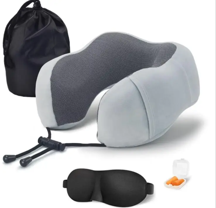 Latest  Car Neck Memory Foam  Pillow Travel Neck Pillow for Car Office Comfortable Memory Foam Pillow
