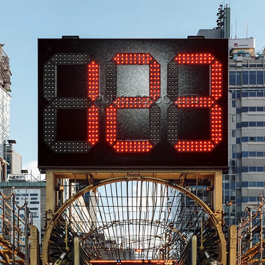 Outdoor LED Countdown Timer Display Sign LED Countdown Clock for Outdoor Use