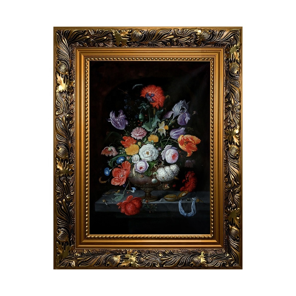 Alibaba.com: Eager Art 268 Classic Flower Oil Painting