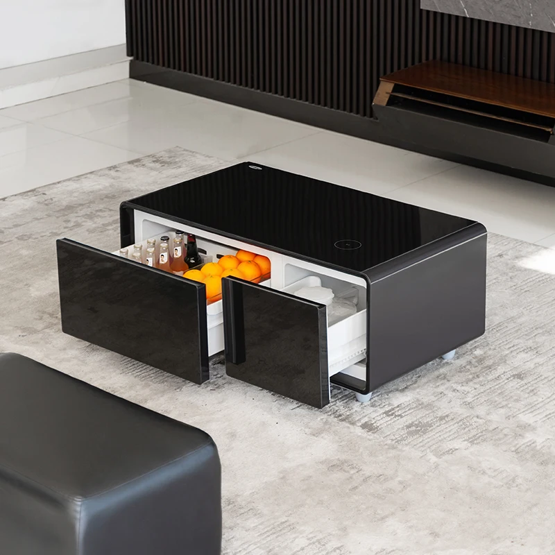 Sobro Smart Storage Coffee Table With Refrigerated Drawer