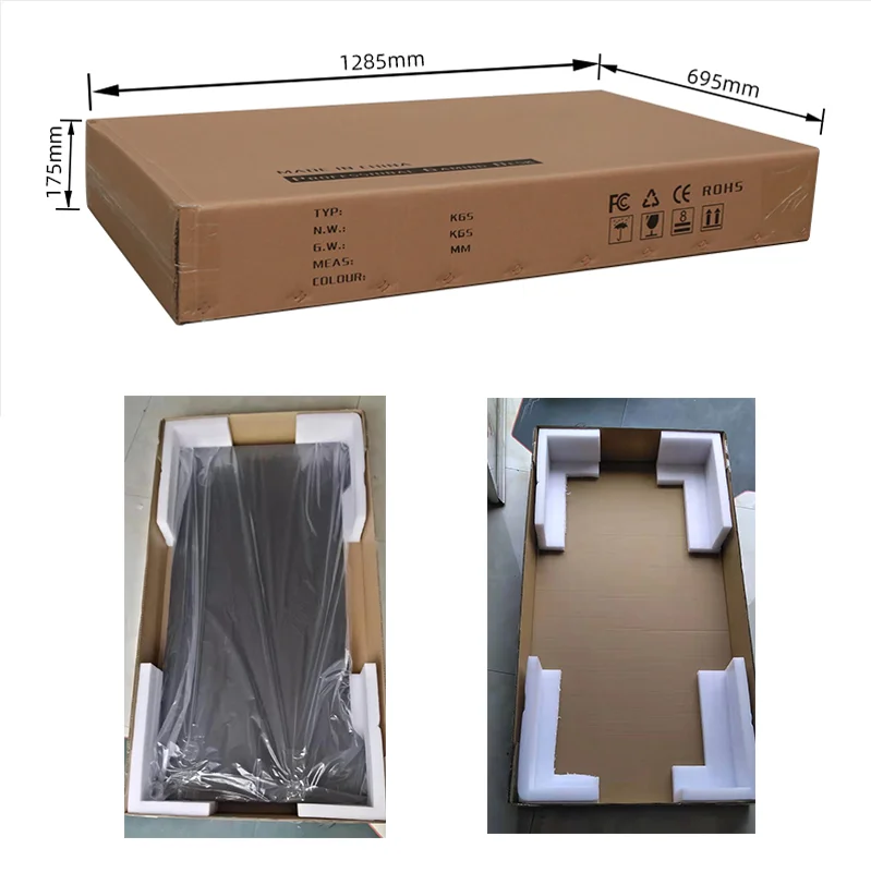 Easy Assemble Cheap Multifunctional Computer Desk Pc Gaming Table With Led