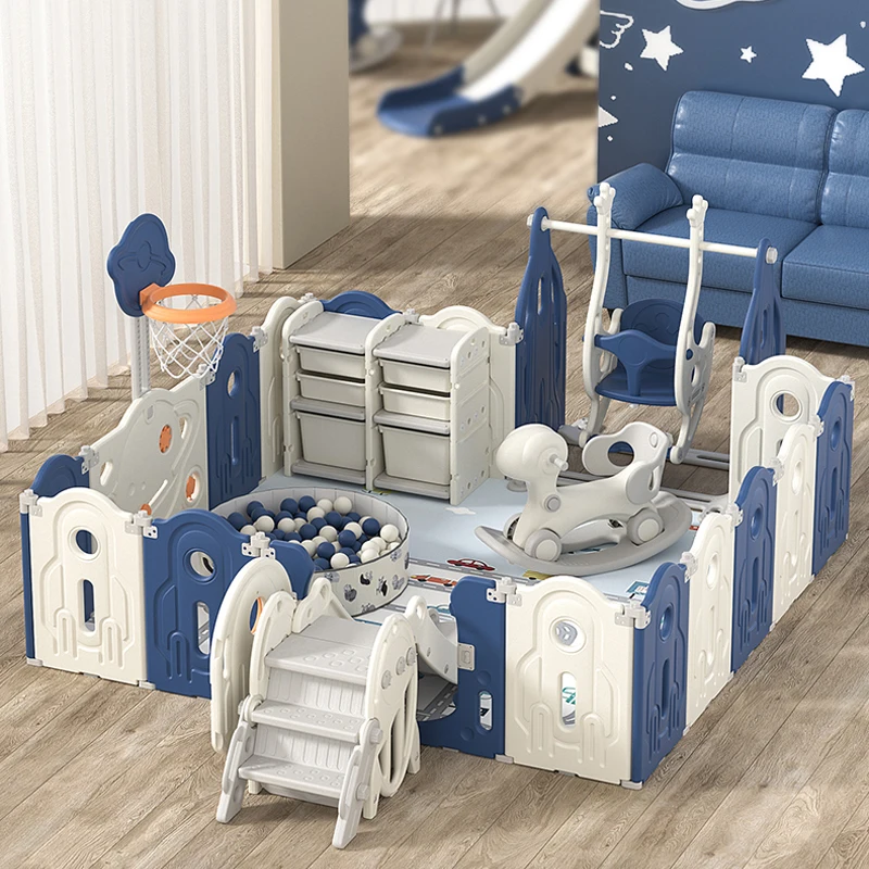 product factory manufacturers kids products toddler play house baby ball pool playhouse amusement park indoor playground equipment set-1