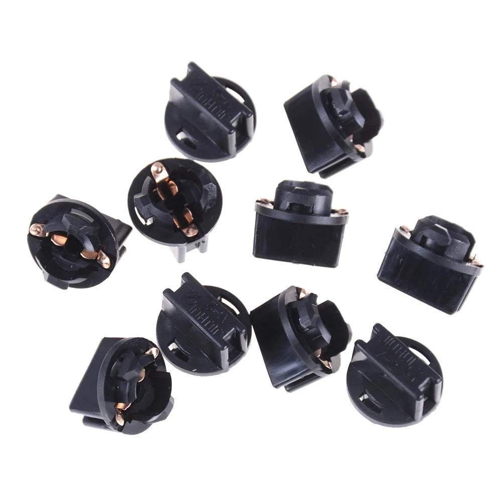 2PCS T10 W5W Ing Light Socket with Rubber Glass Base Iversal 2PCS T10 W5W Ing Light Socket with Rubber Glass Base Iversal