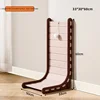 Feutre en forme de L couleur camel marron