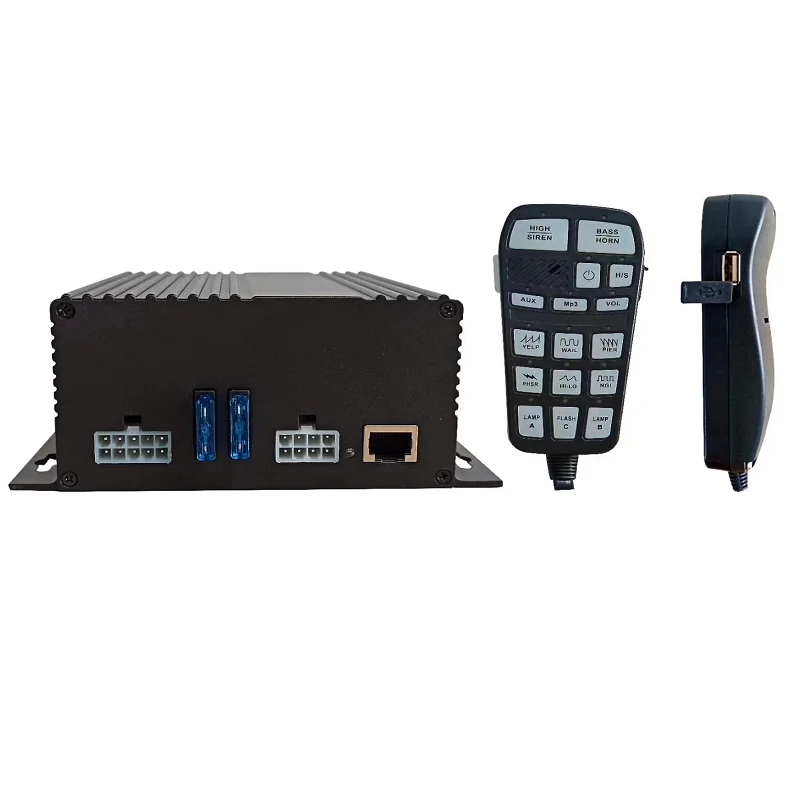 Horn Sound Emark Emergency Fire Ambulance Truck Traffic Warning Pa