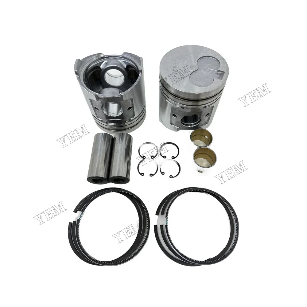 Pistons Set With Cylinder Piston Ring Suitable for Komatsu 2D92 Diesel Engine Parts 2
