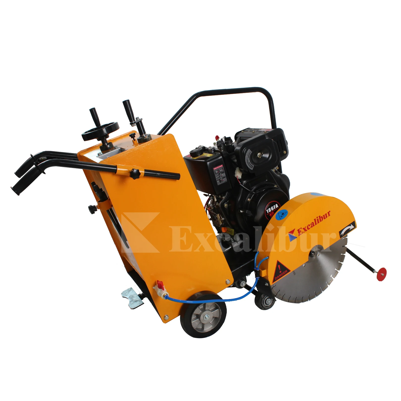 Excalibur Asphalt Road Cutter Hand Held Concrete Cutter