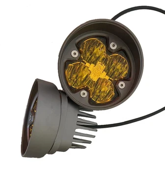 Yellow Lens High Power LED Wide Angle Flood Beam Car Fog Light lamp Kit For Toyota 4runner Tacoma Tundra Rav4 accessories