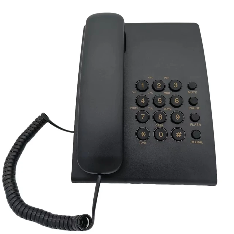 Cheap Office Home Hotel Wall Mounted Landline Corded Telephone Set