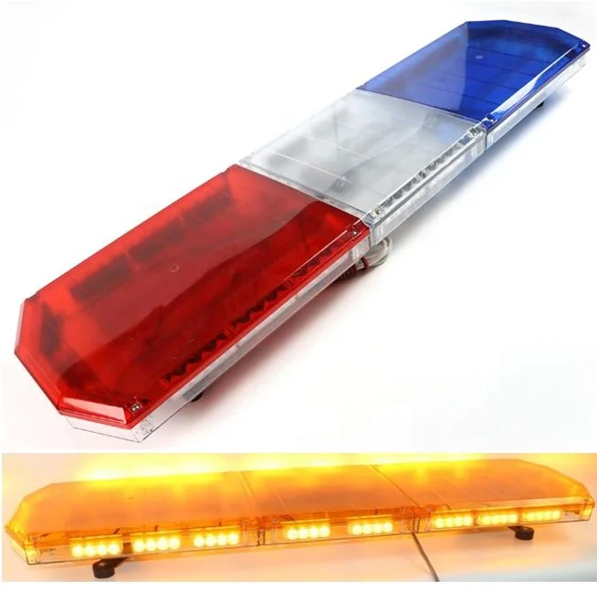 Slim Light Bar Emergency Vehicle Waring Strobe Light Bar 150cm/60 Inch Car Flash Strobe Light
