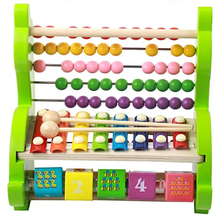 Детский музыкальный инструмент деревянный ксилофон