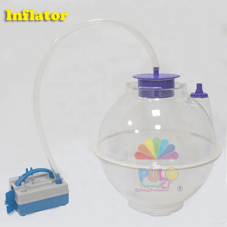 New Developed 45cm Inflator and Vacuum Dual Function Super Globo Stuffer Balloon Stuffing Machine for Gifts in a Balloon