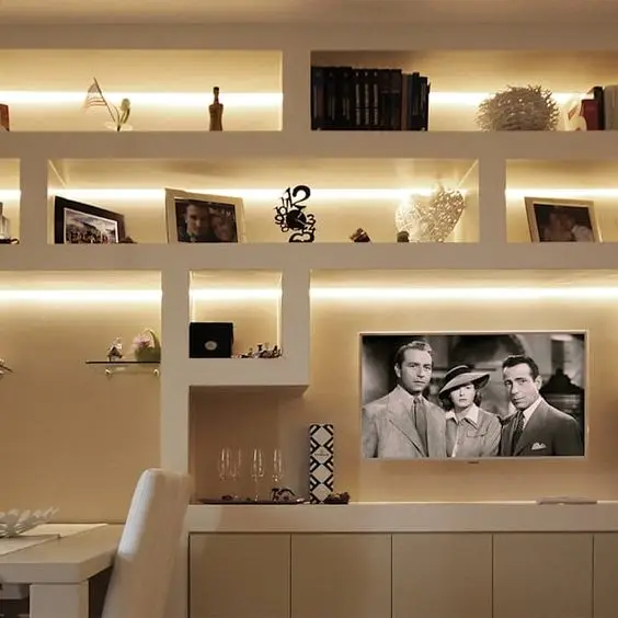 ISO 9001 Certificate Wooden High Bookshelf Modern Design Display Bookcase