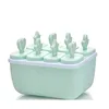 8 cavities squares - Green