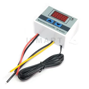 ISMART 110V /220V W3001 Digital LED Temperature Controller 10A Thermostat Control Switch Probe XH-W3001