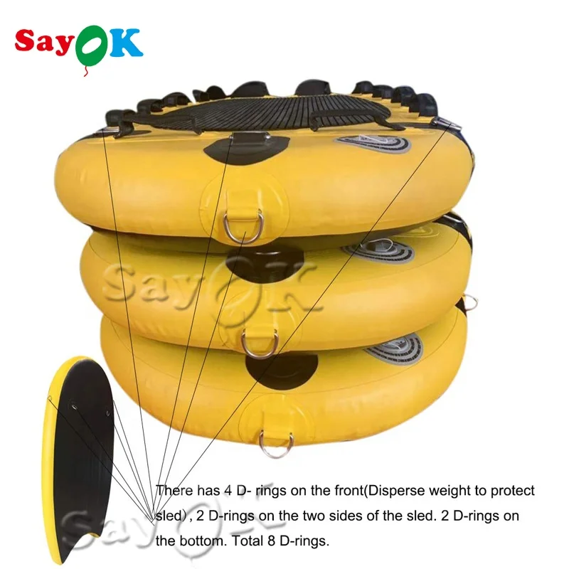 Inflatable Floating Mat Rescue Board Inflatable Jet Ski Rescue Sled Inflatable Surfing Board