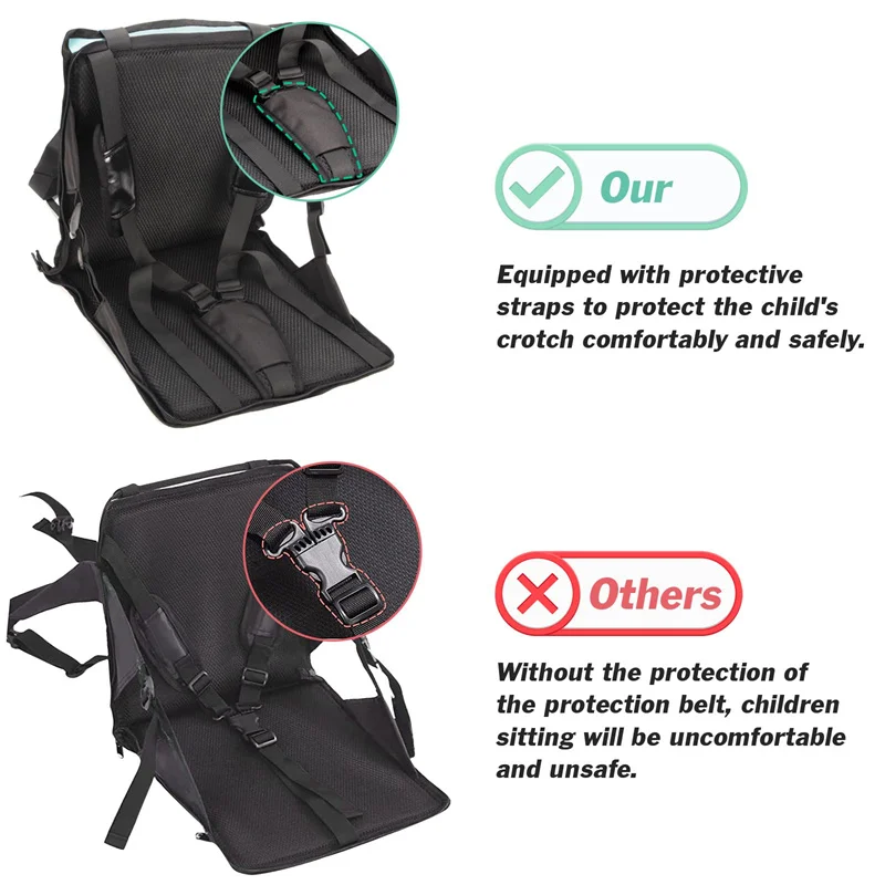 Travel Seat Ride On Suitcase For Kids Foldable Travel Child Seat Child