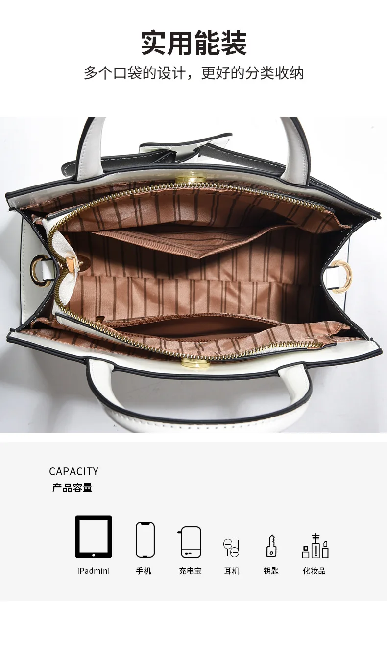 Fashion New Designer Crossbody Bags High Quality PU Leather Shoulder Messenger Bag Casual Totes Luxury Women Handbags and Purses
