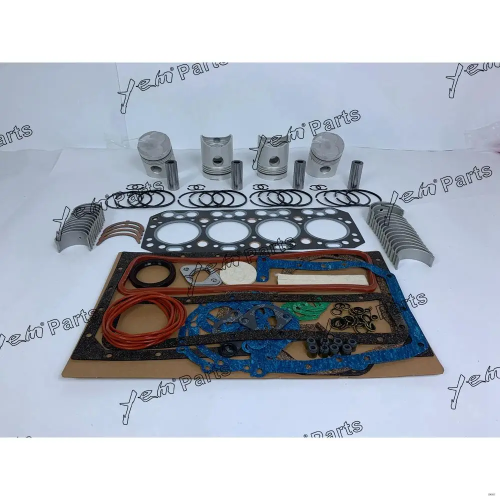 Engine Piston Kit With Pin CIR-CLIP Fit for Isuzu DA220 Aftermarket Spare Parts