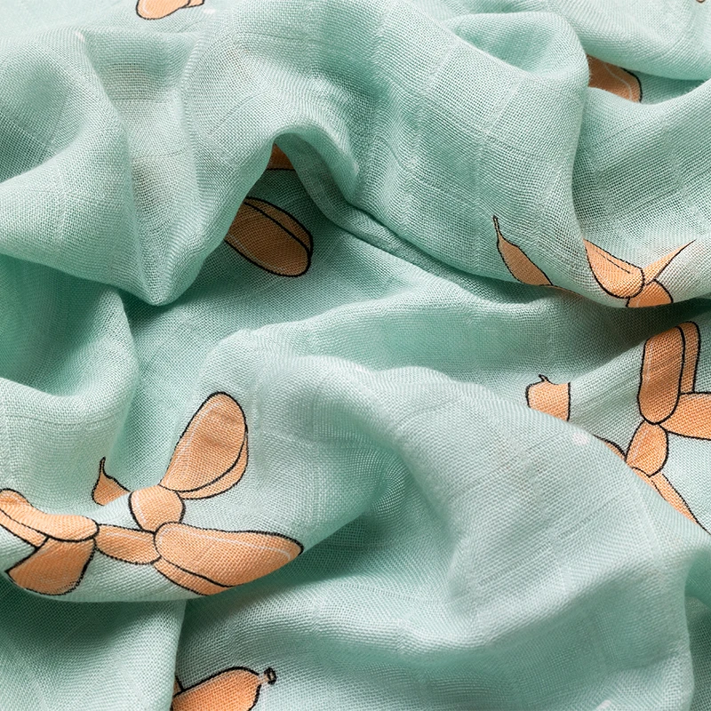 Муслиновое дерево с цветным принтом на заказ удобное домашнее детское муслиновое