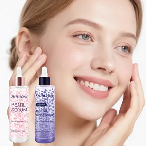 Private Label Organic Vegan Revitalizing Brightening Moisturizing Firming Face Skincare Pearl  Serum