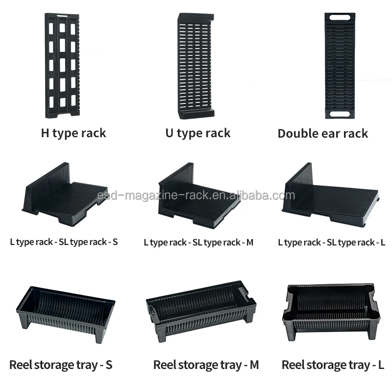 High Quality U Type ESD PCB Storage Rack for Electronics