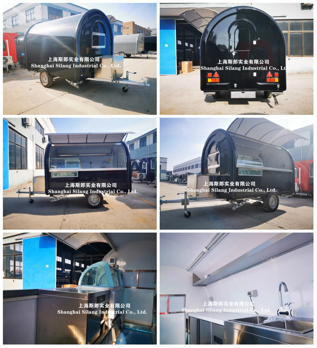 Mobile Food Kiosk Ice Cream Trucks Taco Cart Sweet Corn Shop Small Fast Food Trailer supplier