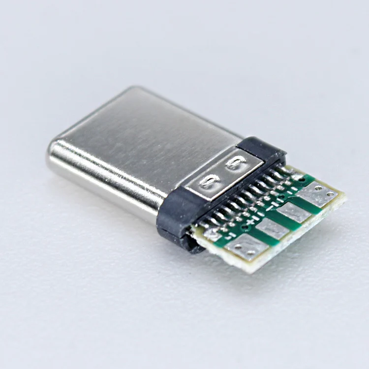 Заводская цена 2 шт./5 шт. 24 штырька Тип C Usb 3,1 Штекерный разъем серии 24Pin Usb-C Штекерный разъем