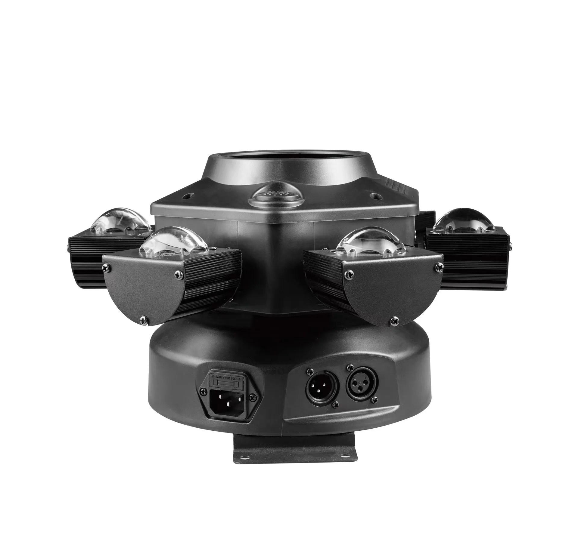 Dj Lights 6 Arm Bee Eyes Led Beam Moving Head Light With Rgbw 4in1