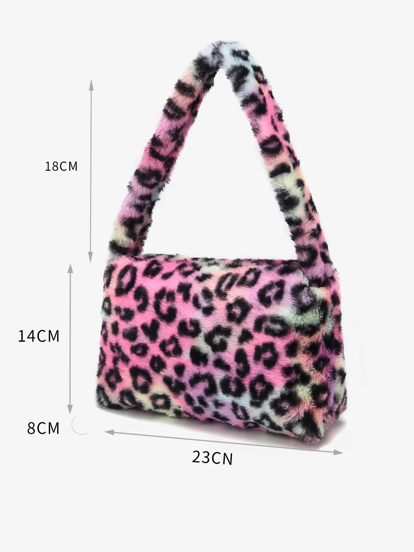 pink leopard print bolsa