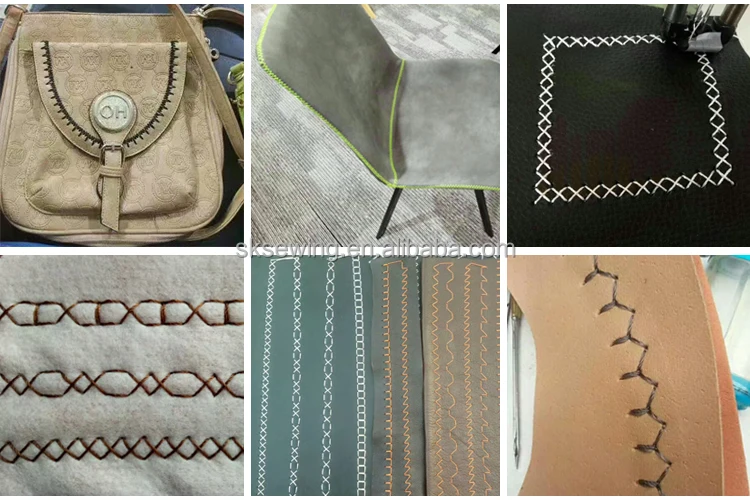 Heavy Duty Lockstitch Computerized Pattern Sofa Leather Upholstery Sewing Machine