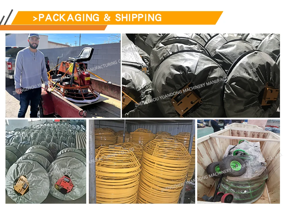 Ride-on Concrete Troweling Machine Concrete Power Trowel Machine Equipment Concrete Floor Leveling Machine supplier