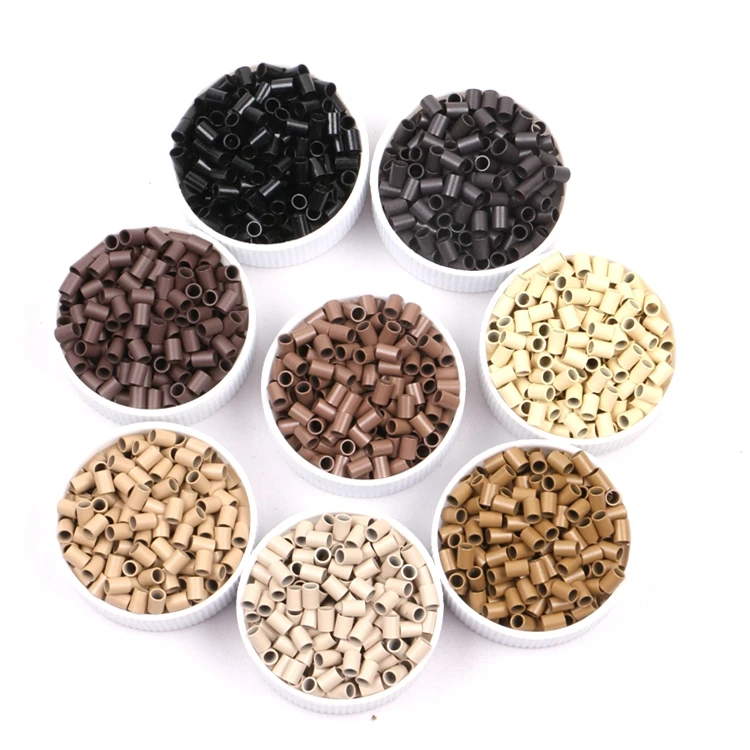 XUCHANG HARMONY 1000 шт. 3024x4 мм 3629x4 5 инструменты для наращивания волос micro bead Ring link euro lock цилиндр медные трубки