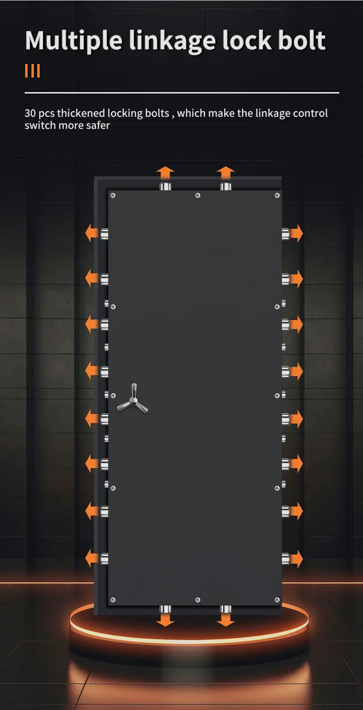 CEQSAFE High Quality Metal Vault Safe Strong Bunker Door Underground Strong Room supplier