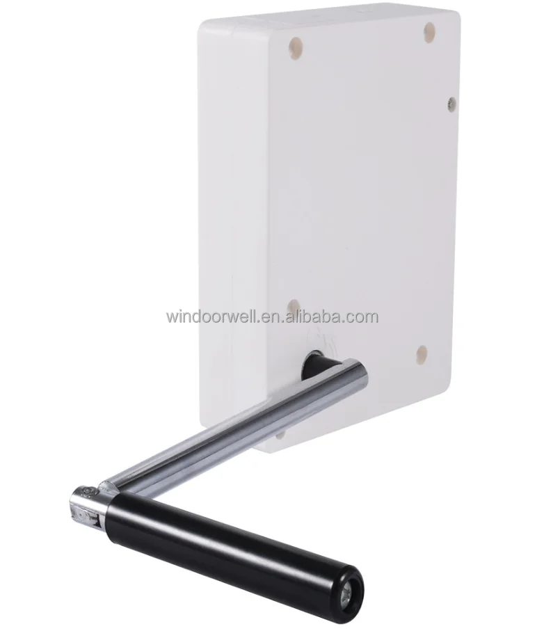 Roller Shutter White Winder Box for Modern Manual Roller Shutter Strap Coiler  with 5 Meters Strap + Handle