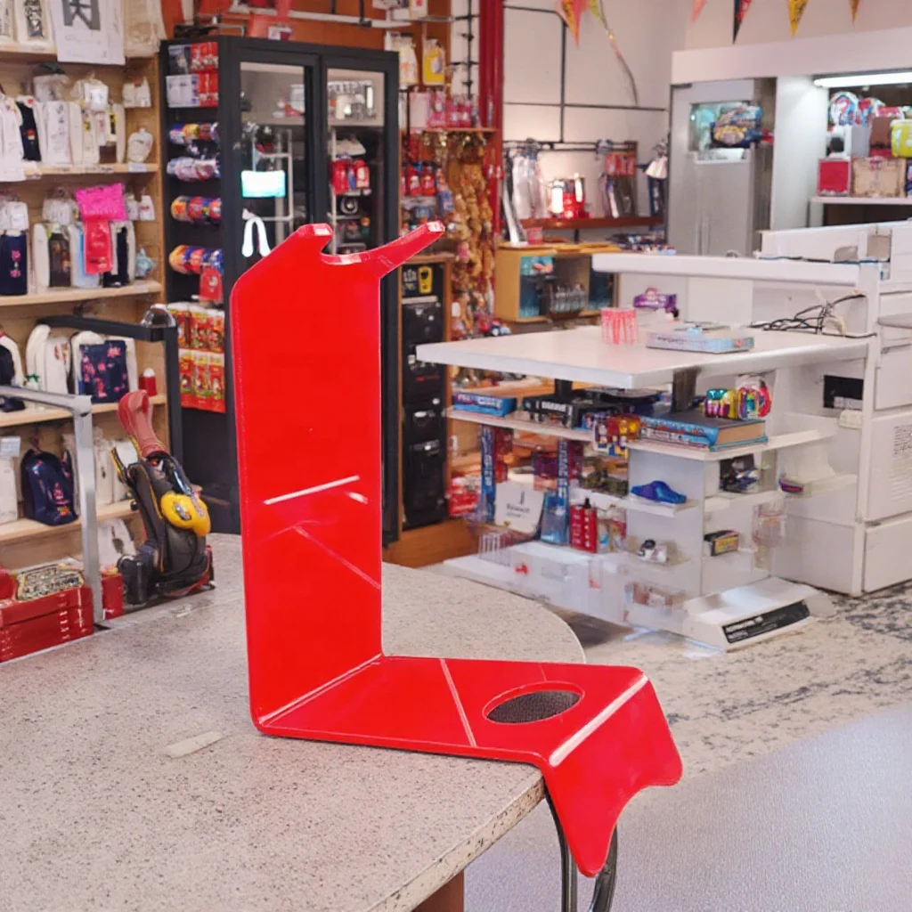 Custom Modern Style 3mm Thick Acrylic Sex Toy Display Holder