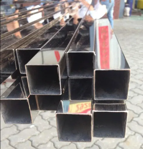 Transportation application 316TI stainless steel square pipe