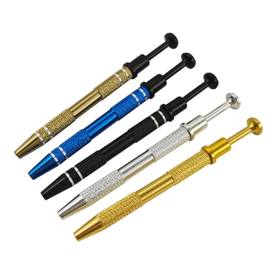 Prong Grabber Tool Pick up Tool with 4 Prongs IC Chips Electronic Component Gems Pickup Holder Claw Tweezers for Small Parts