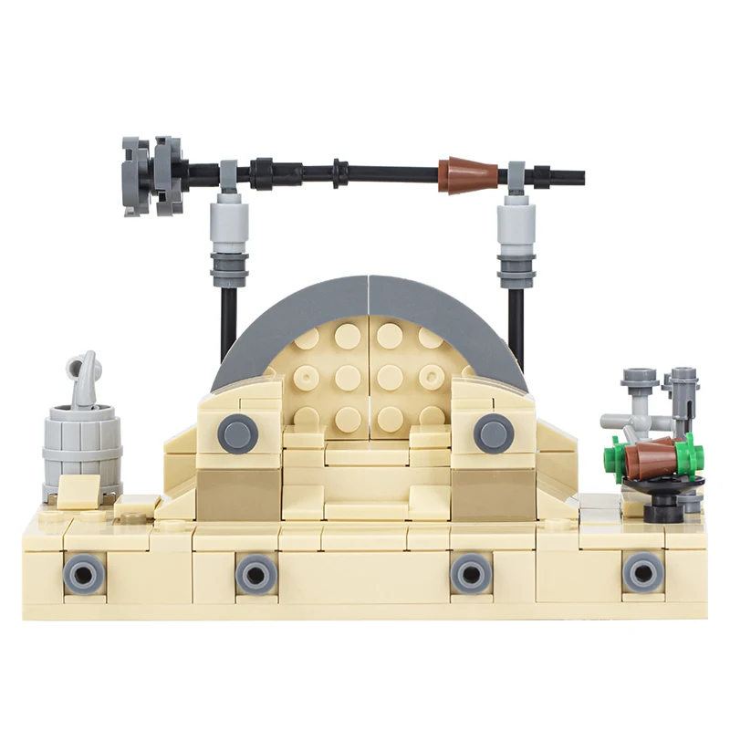 MOC2022 MOC Blocks 167Pcs Movie Interstellar Wars Military Building Blocks Bricks Toys for Children Mandalorian Boba Fett Throne
