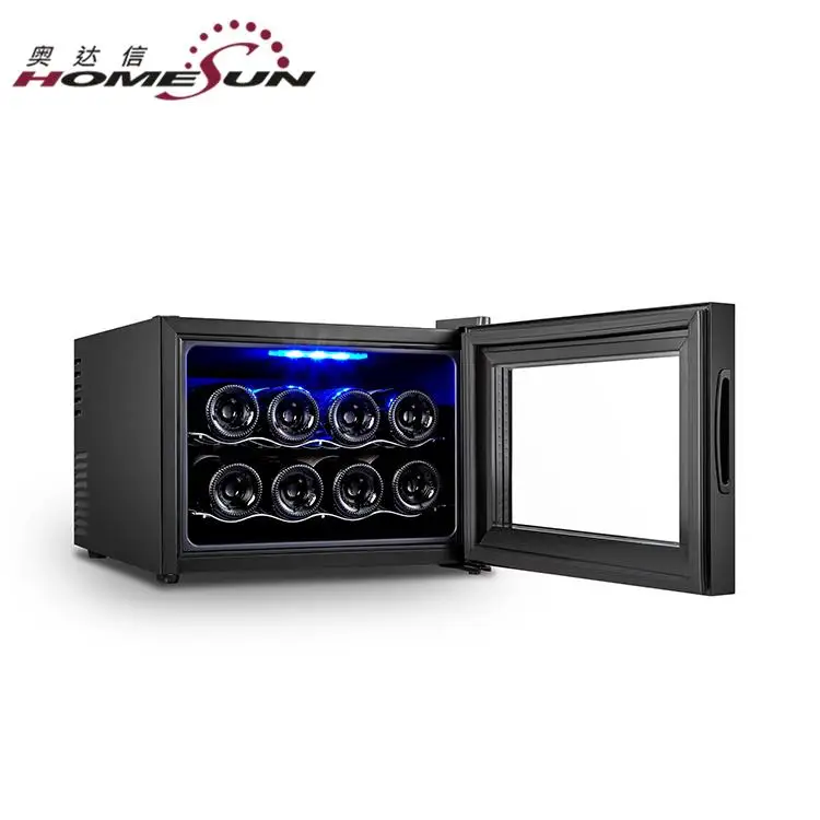 8 Bottles Stainless Steel Door Mini Wine Cooler Buy Wine Cooler 220v