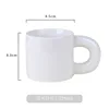 Glossy White Chubby Cup