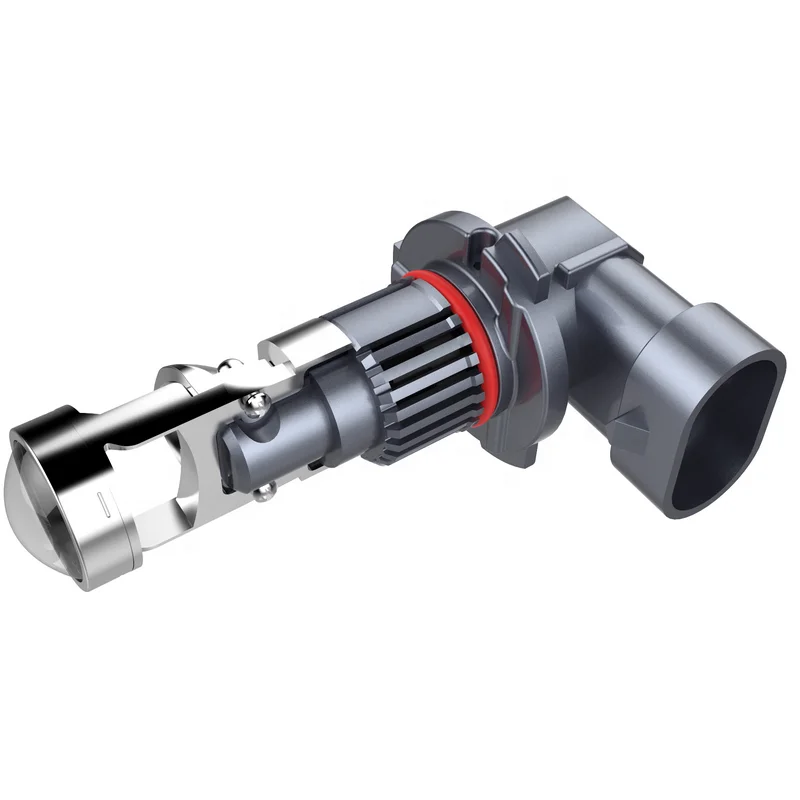 Mini LED Projector M01R 60W 4800LM 6500K H7 H8 9005 9006 9012 Super Bright LED Projector Lens